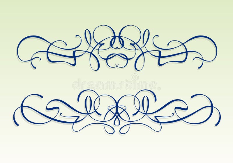 Elementos do projeto do nouveau da arte ilustração royalty free Elementos do projeto do nouveau da arte ilustração royalty free