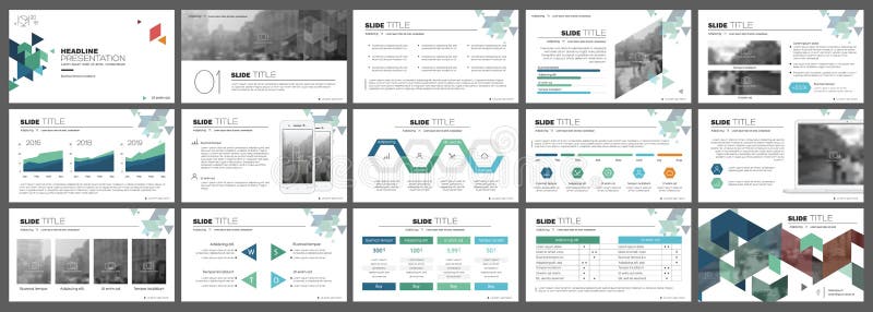 Elements for presentation templates.