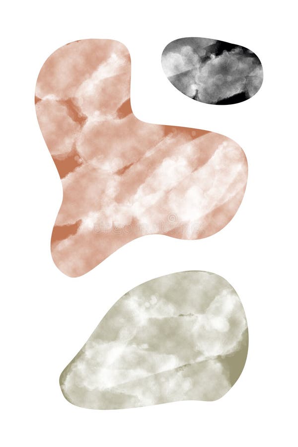 Abstrakcyjny boho design element. elementy wystroju boho w nowoczesnym abstrakcyjnym stylu boho