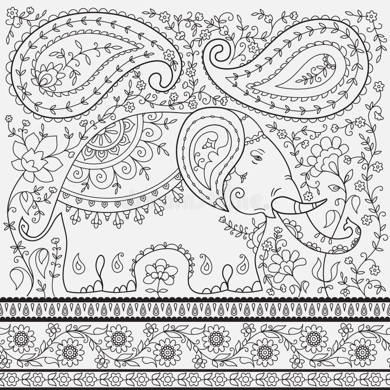 Coloring page sea pattern stock vector. Illustration of hand - 67398199