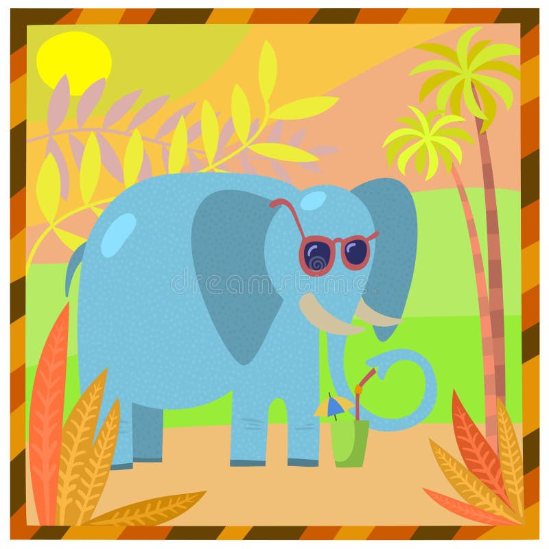 99 Elephant Drinks Stock Illustrations, Vectors & Clipart - Dreamstime