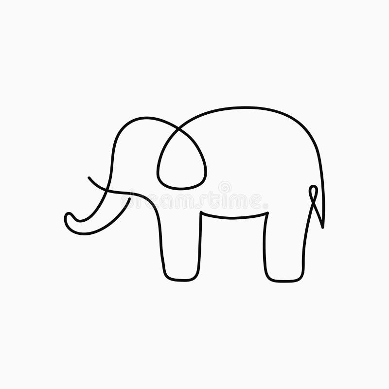 Discover more than 194 elephant simple drawing super hot