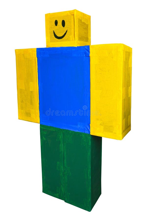 Eles Fizeram E Pintaram O Famoso Personagem De Jogos Online Roblox