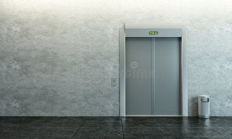Elevador moderno libre illustration Elevador moderno libre illustration
