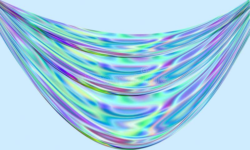Elevate your projects with this stunning multicolored abstract backgroundand blue folds royalty free illustration