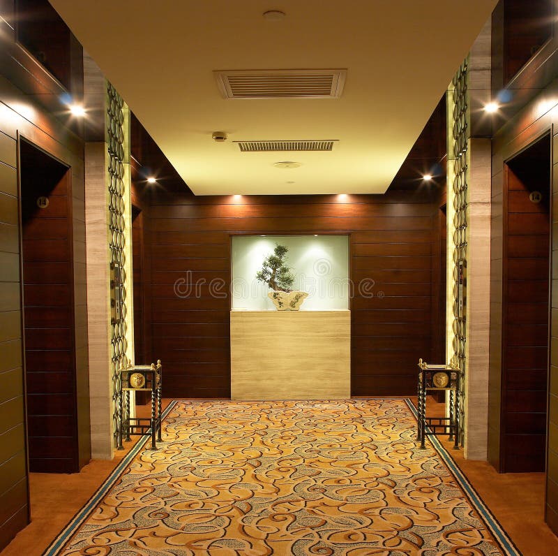 Elevator Corridor stock photo. Image of architecture 23238482