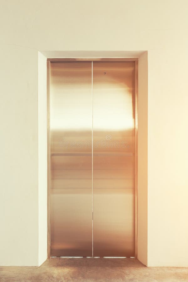 Elevator door office stock photo. Image of building 102373830