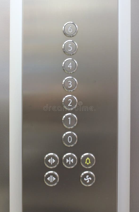 Elevator floor numbers stock photo. Image of doorways 25100584