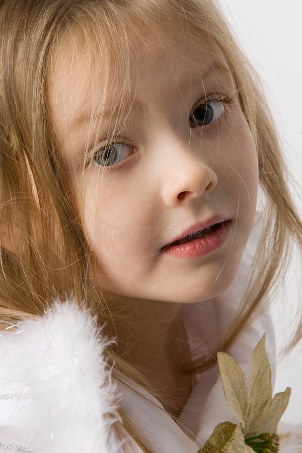 Elf Girl Stock Image Image Of Childhood Mouth Eyes 7503601