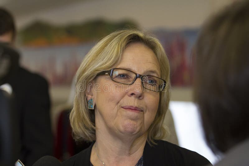Elizabeth May Green Party stock images Elizabeth May Green Party stock images