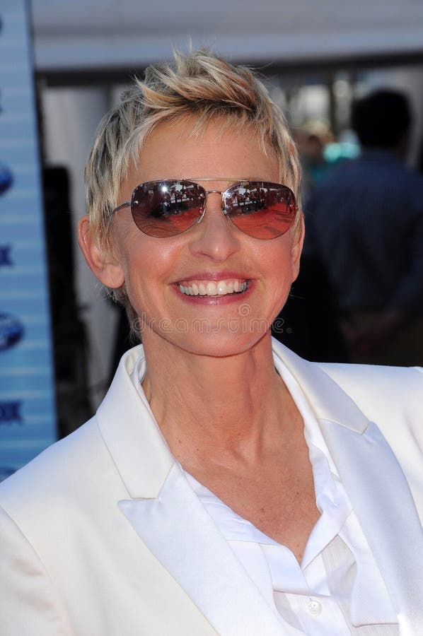 Download Ellen De Generes redaktionelles stockfotografie. Bild von angeles - 26355677