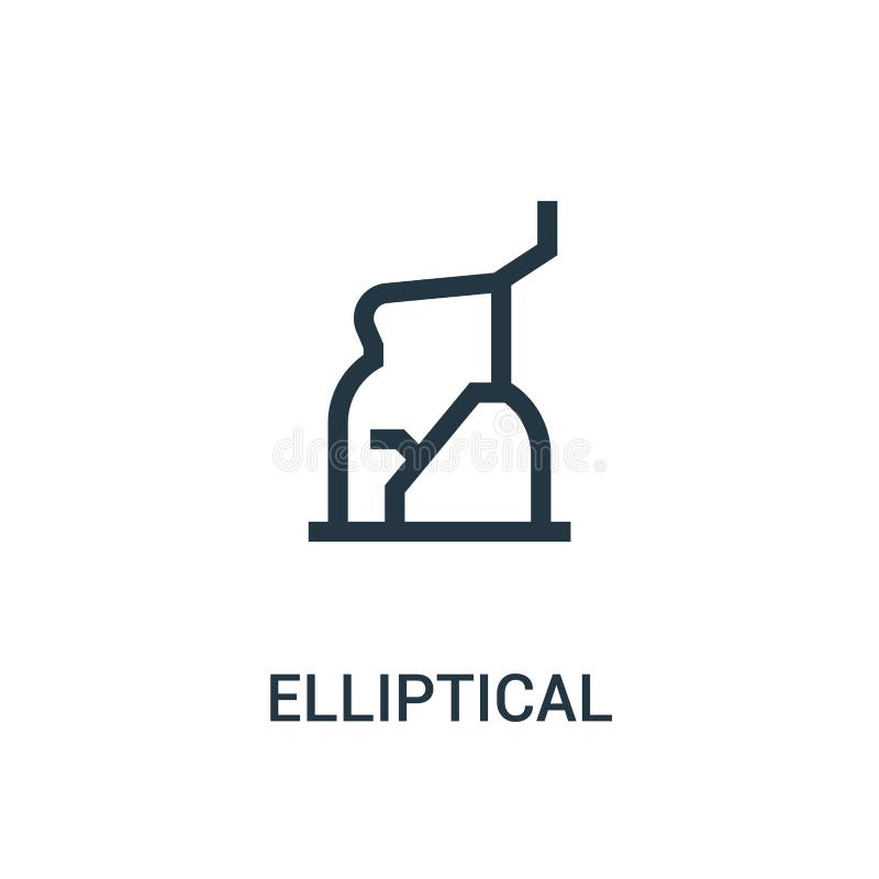 Elliptical Stock Illustrations – 3,407 Elliptical Stock Illustrations