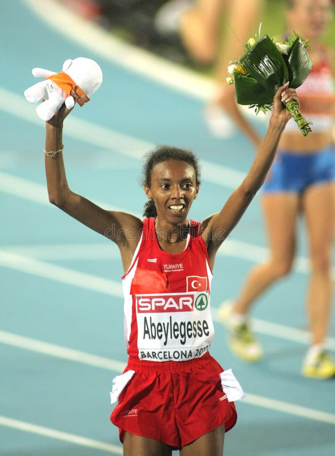 Elvan Abeylegesse Of Turkey Editorial Stock Image - Image of