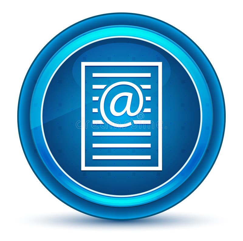 Email Address Icon Blue Round Button Stock Illustrations 681 Email Address Icon Blue Round