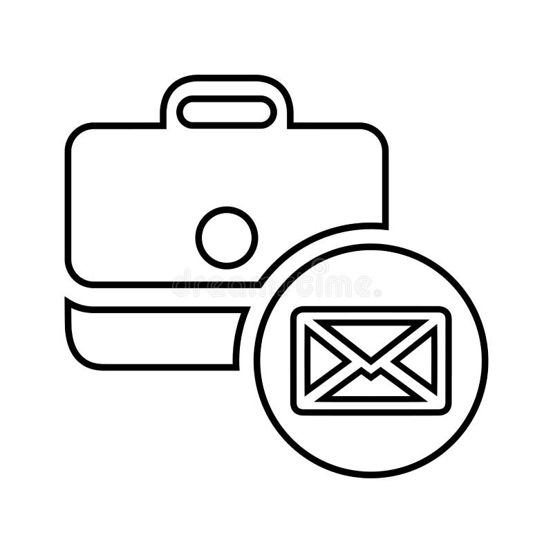 Email, Open Mail, New Email Icon Stock Illustration - Illustration of  communication, sign: 158557376