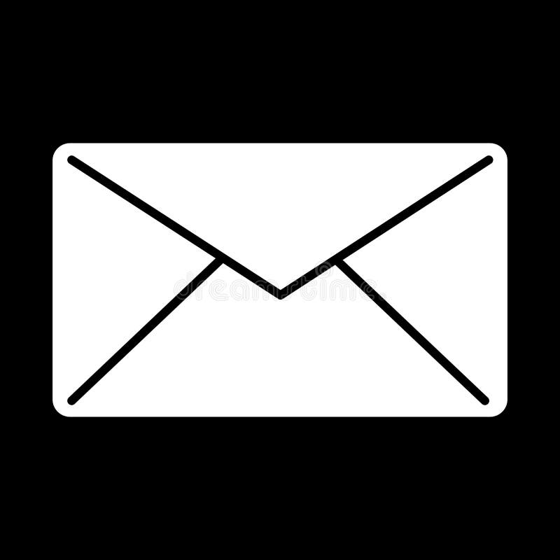 Email Icon - Black and White Email Icon - CleanPNG / KissPNG
