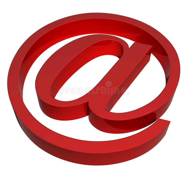 EMail-Zeichen vektor abbildung EMail-Zeichen vektor abbildung