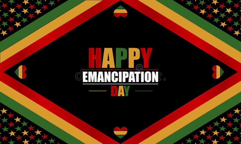 Emancipation Day A Textual Celebration Of Freedom Stock Vector Emancipation Day A Textual Celebration Of Freedom Stock Vector