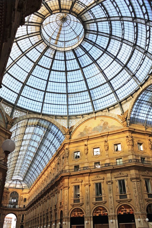 Galleria Vittorio Emanuele II, Milan, Italy. Galleria Vittorio Emanuele II, Milan, Italy