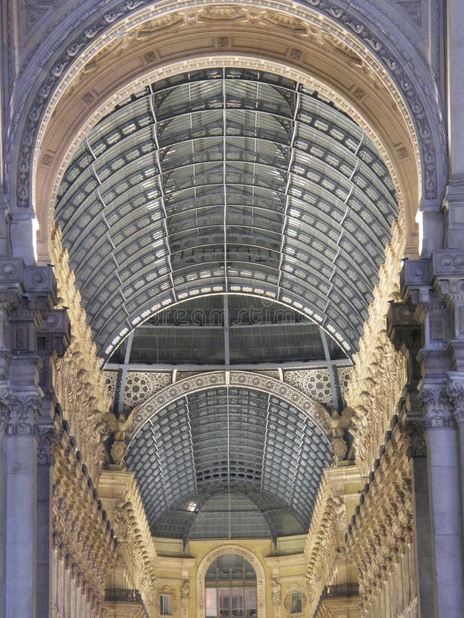 This is a detail of the Galleria Vittorio Emanuele in Milan. This is a detail of the Galleria Vittorio Emanuele in Milan