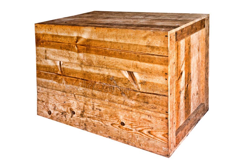 Embalaje resistente de madera viejo del envío imágenes de archivo libres de regalías Embalaje resistente de madera viejo del envío imágenes de archivo libres de regalías