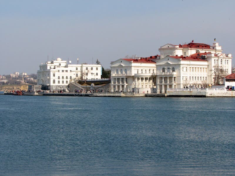 Embankment of Sevastopol city.