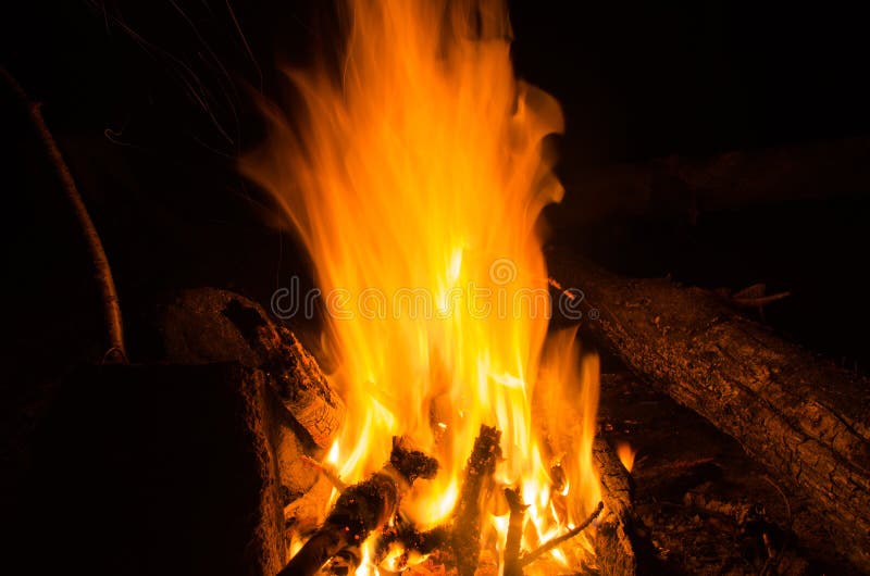 Embers Burn Down in a Hardwood Fire Stock Photo Image of spark, warm