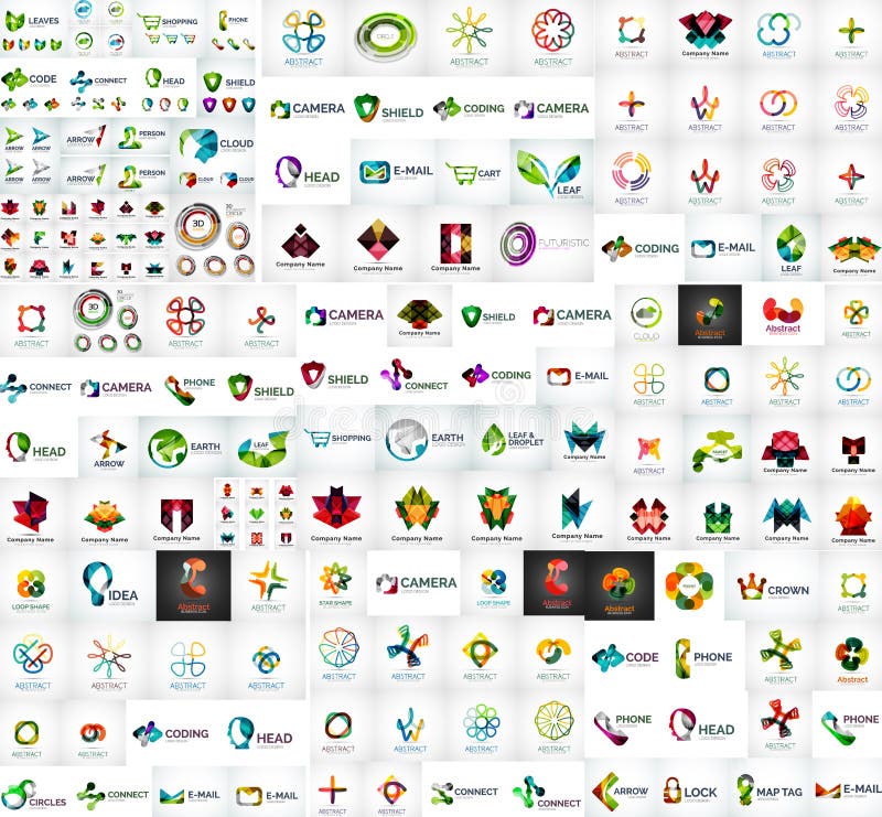Embleem megainzameling vector illustratie Embleem megainzameling vector illustratie