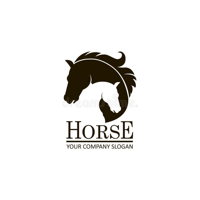 Emblem of horse head