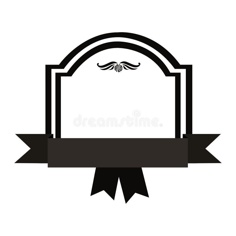 Emblem or label icon image stock vector. Illustration of insignia ...