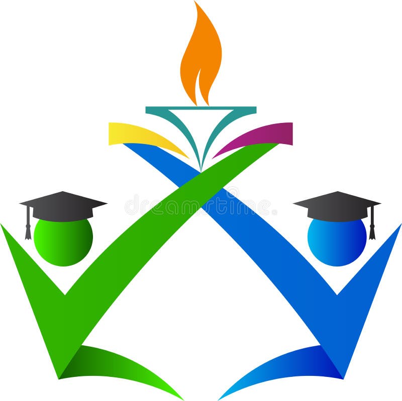 Emblema da graduação ilustração do vetor Emblema da graduação ilustração do vetor