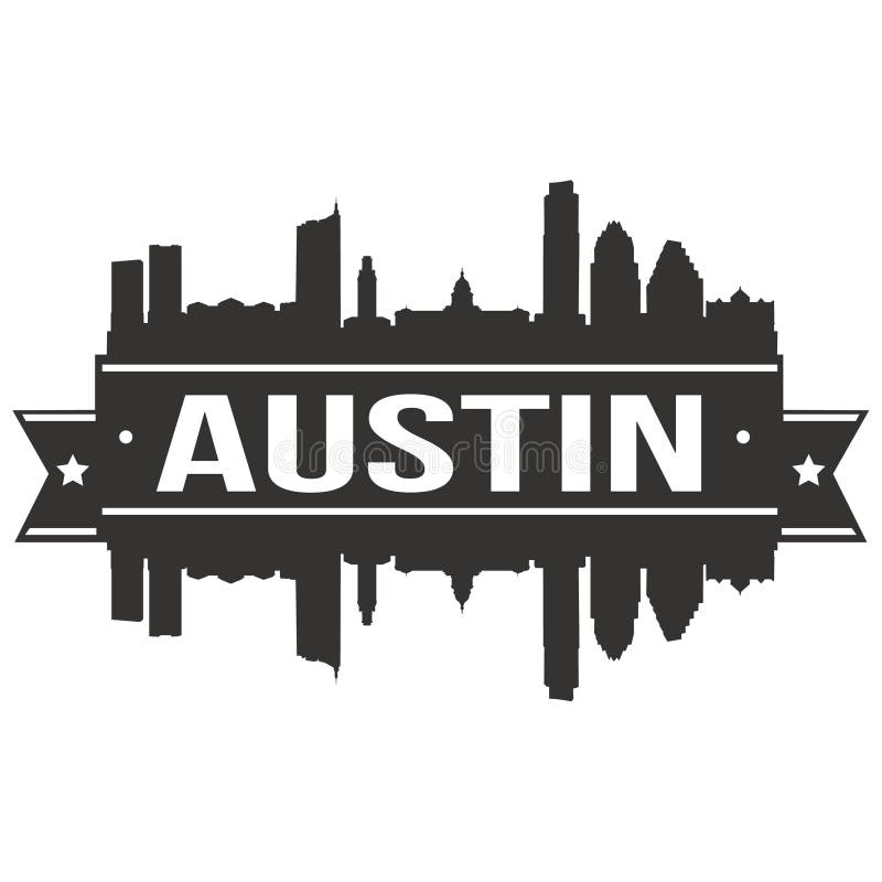 Austin Texas United States Of America USA Icon Vector Art ...