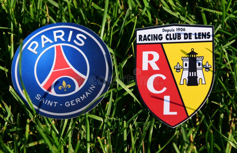 RCL Racing Club De Lens Logo Crest Patch French Football Club Soccer France  1906