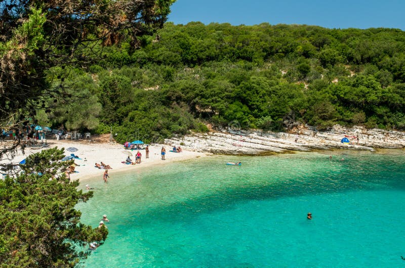 Emblisi Beach, Kefalonia Island, Greece Editorial Image - Image of kefalonia,  summer: 67713980