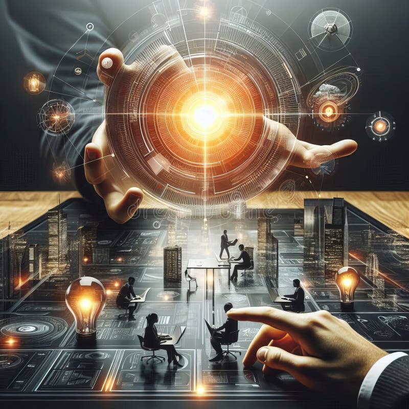 Embraces cutting edge design with sleek materials advanced tech vector illustration