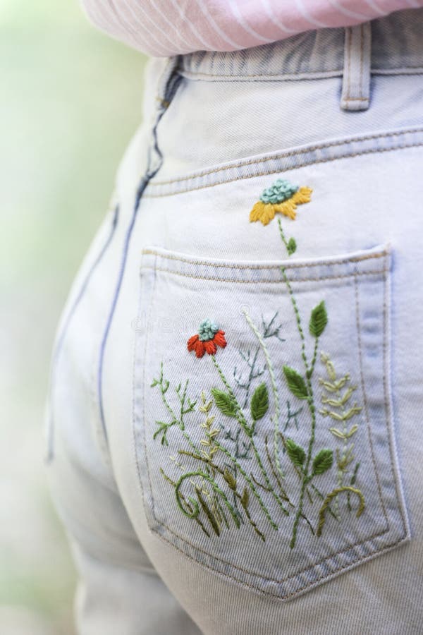 522 Embroidered Jeans Stock Photos - Free & Royalty-Free Stock