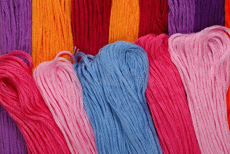 Floss stock image. Image of embroidery, bright, embroider 12438439