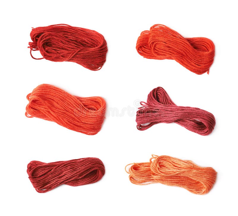 Embroidery Thread Yarn Isolated Stock Photo Image of craft, multi