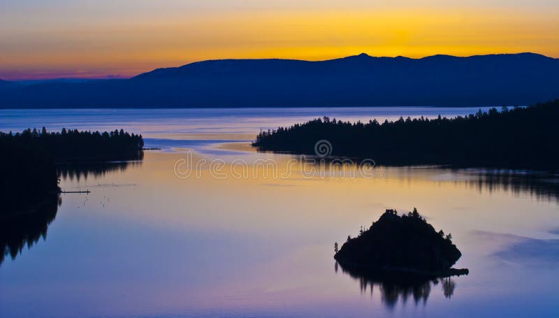 Emerald Bay Sunrise at Lake Tahoe California