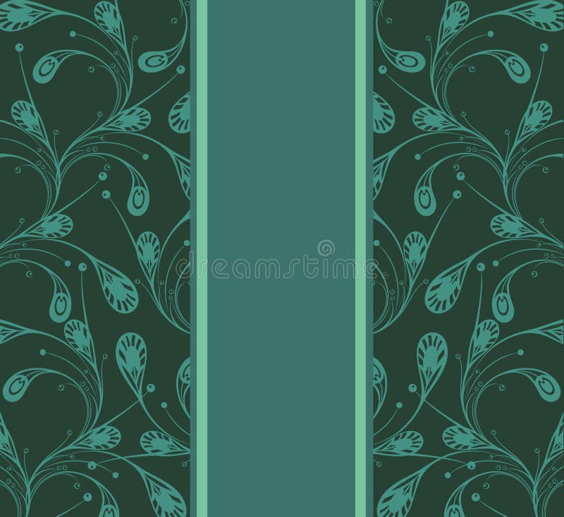 Emerald Green Peacock Feather Background Stock Vector - Illustration of  wildlife, vector: 31679561