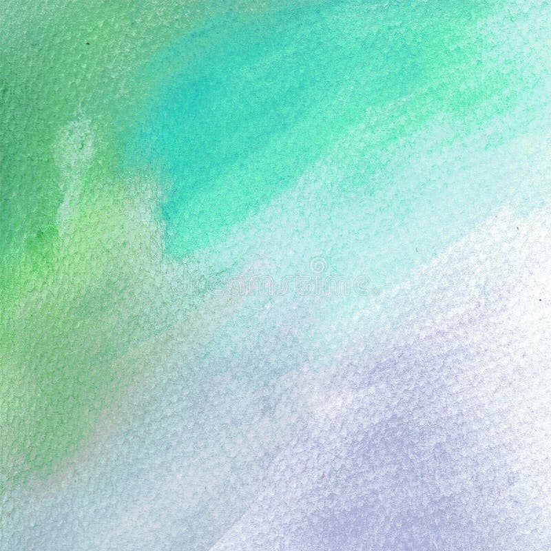 Emerald Tosca  Green And Purple Watercolor Texture Stock 