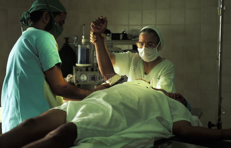 Emergencia en el teatro de operaciones, el Brasil fotografía de archivo Emergencia en el teatro de operaciones, el Brasil fotografía de archivo