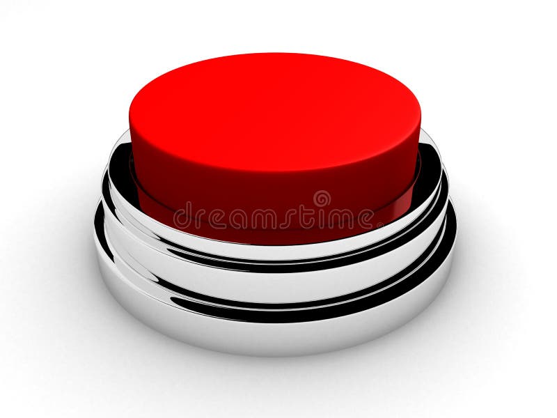 Emergency button royalty free illustration