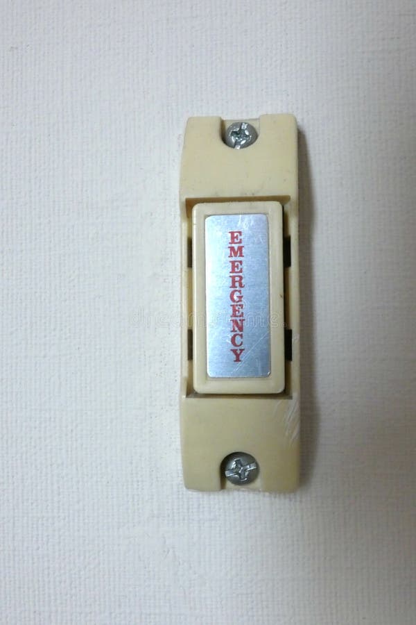 Emergency Button stock images