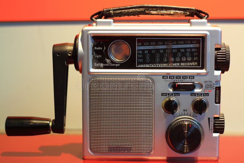 Old Emergency Radio Receiver for Severe weather, earthquake and other emergency alerts.