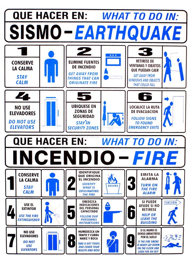 Que Hacer En Caso De Una Emergencia
