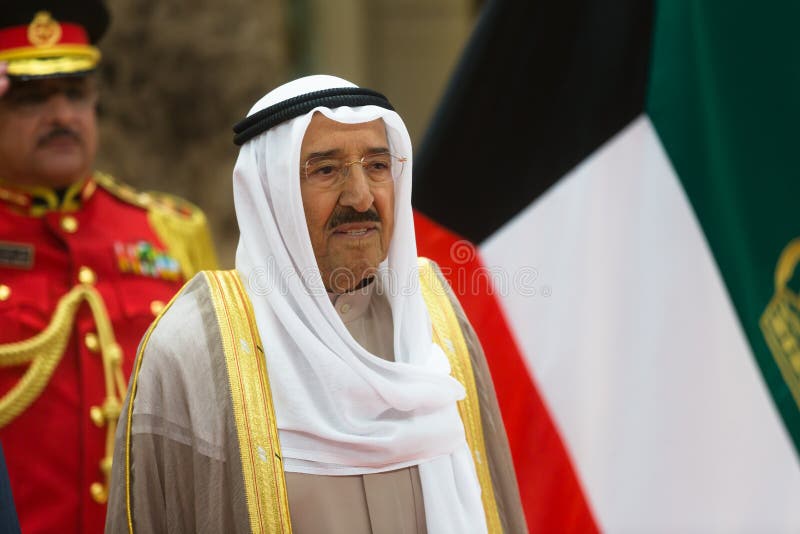 Emir De Kuwait Sabah AlAhmad AlJaber AlSabah Imagen de archivo