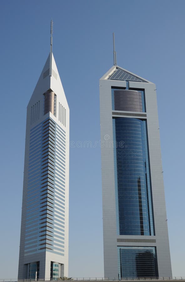 The Emirates Towers in Dubai, United Arab Emirates