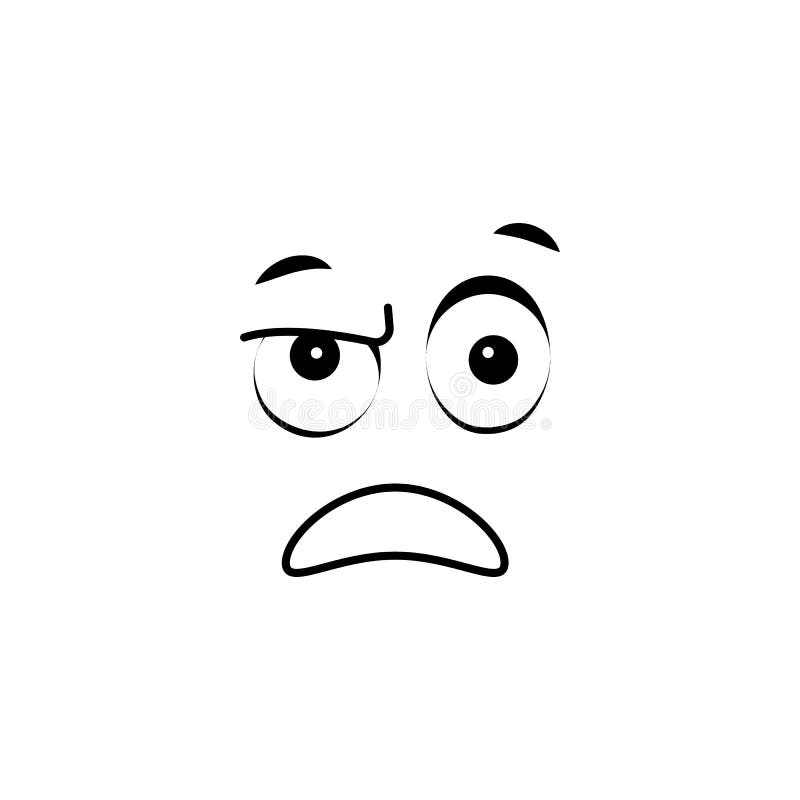 Angry Face Outline Stock Illustrations – 4,723 Angry Face Outline Stock ...