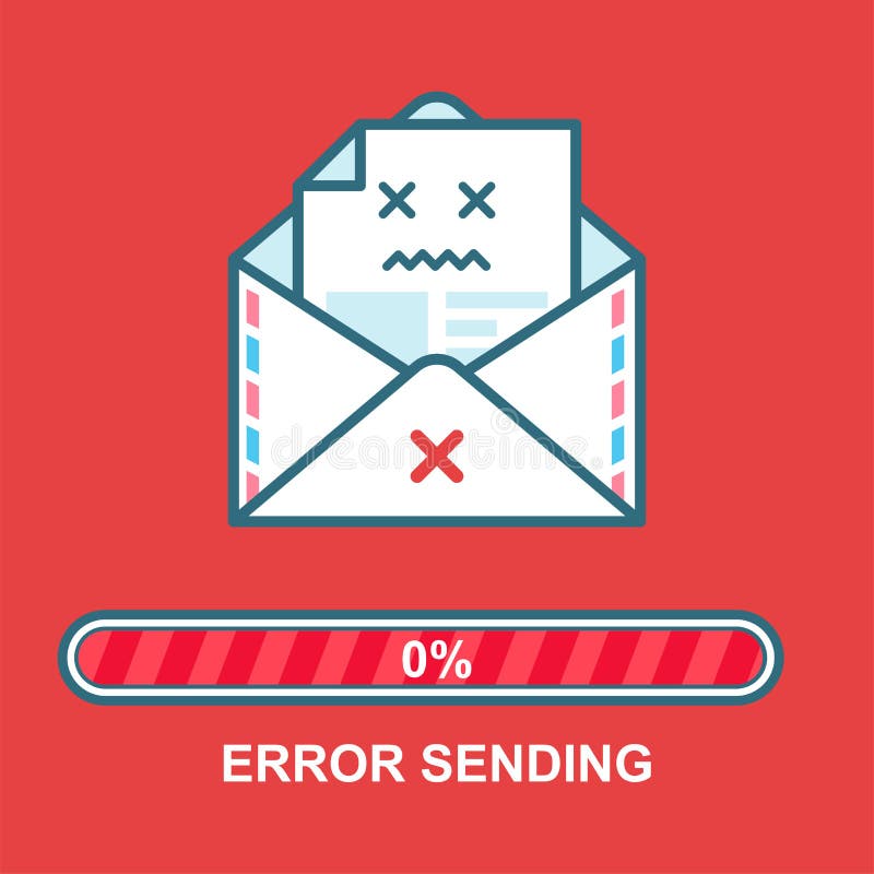 Emoji do envelope Projeto de caráter bebido da ilustração email liso com barra do progresso Processo de emissão do email Mensagem ilustração royalty free Emoji do envelope Projeto de caráter bebido da ilustração email liso com barra do progresso Processo de emissão do email Mensagem ilustração royalty free